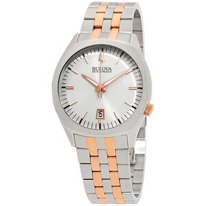 * SOLD * NEW Bulova Accutron II SURVEYOR 98B220 Sweeping HiBeat 262 kHz Watch